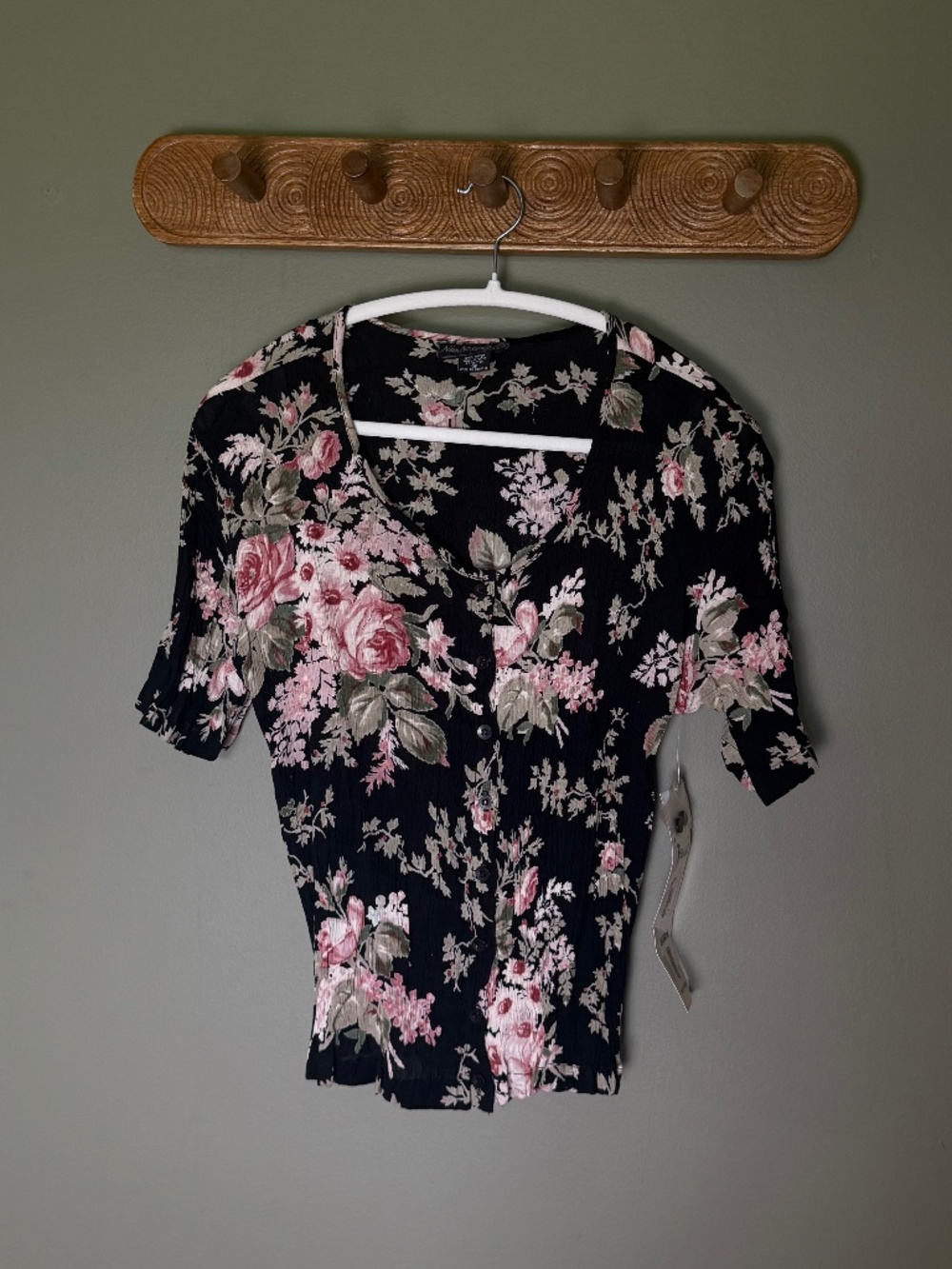 Dead stock floral top